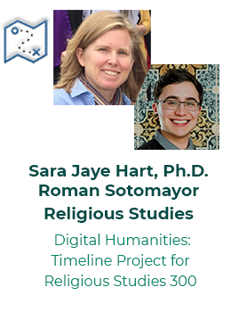 Sarah Hart & Ramon Sotomayor: Digital Humanities: Timeline Project for Religious Studies 300