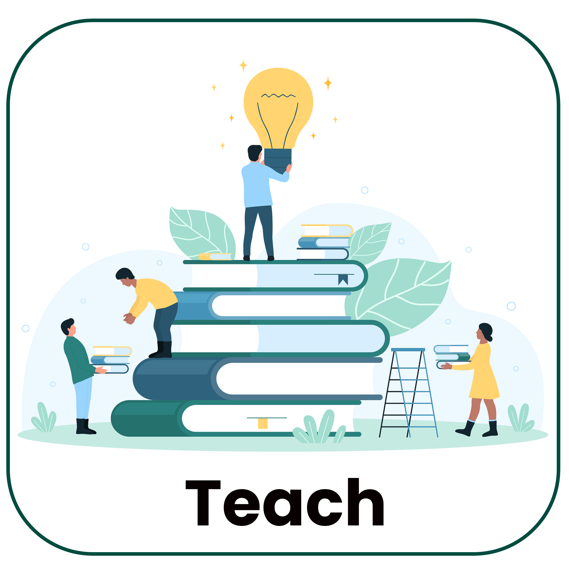 Teach illustration with link to teach page