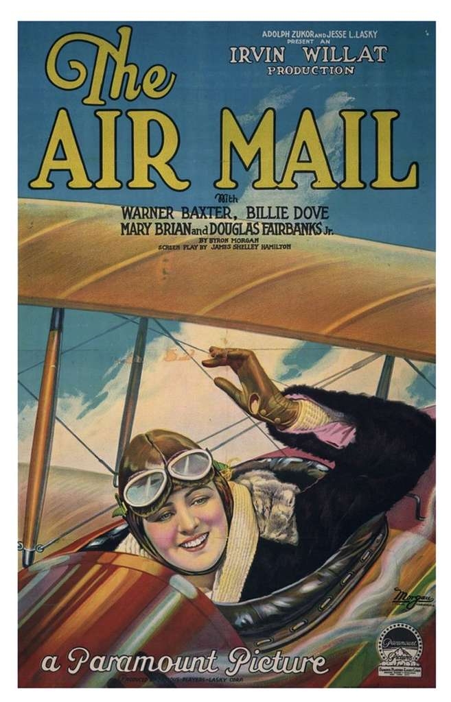 The Air Mail vintage movie poster